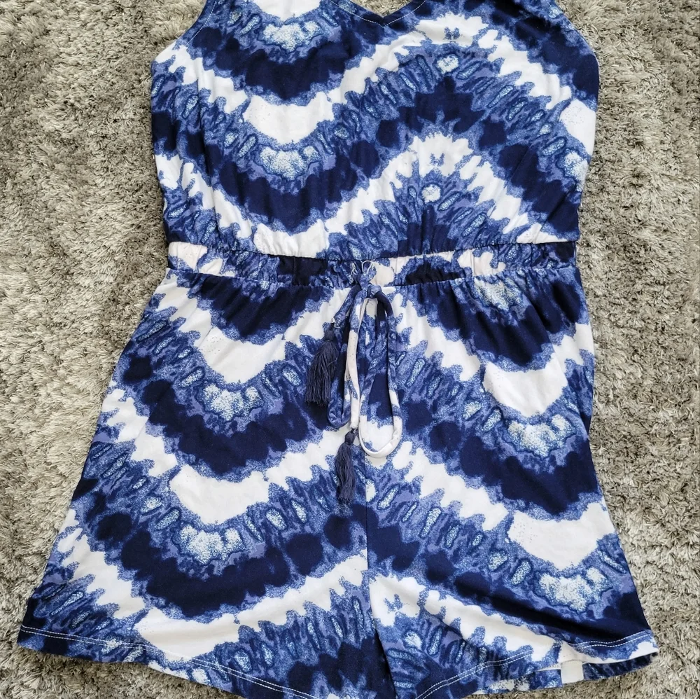 Tie Dye Romper - Picture 2 of 14
